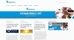 Desktop Screenshot of news.appota.com